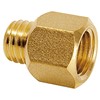 Reducer M12 male x G1/4 female (brass)