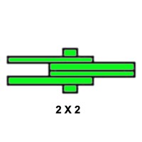 BL1022 1 1/4" 2x2 Leaf Chain Per Mtr
