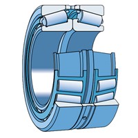 32028 X/DF SKF Two SKF taper roller bearings, face-to-face mounting