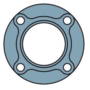 FYC 504 SKF Round flanged housing