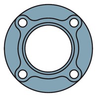 FYC 504 SKF Round flanged housing