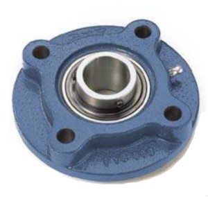 FYC 20 TF SKF Round flanged housing with grub screw locking