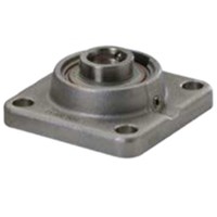 FYWR 40 YTHR SKF 4 bolt flanged stainless food Line, grub screw