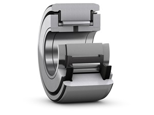 NATR 10 SKF track rollers, with flange rings, with an inner ring