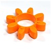 ROTEX 65/92 Spider Insert 92 Shore Insert Yellow/Orange