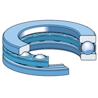51100 SKF thrust ball bearing, single direction